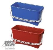Ведро 20 л для уборочных тележек красное, синее