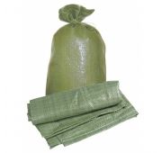 Мешок полипропилен 50 кг. (55*105) зелёный.