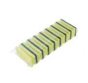 Губка абразивная с фаской для умеренно-интенсивного очищения