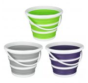 Ведро складное силиконовое VETTA