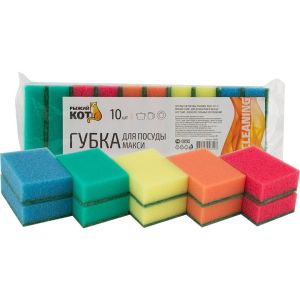Губка для посуды Макси «Рыжий Кот»