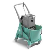 Тележка уборочная 1*28л Nick 28 с отжимом O-Key , TTS