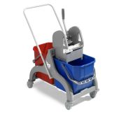 Тележка уборочная 2*15л Light 30 с универсальным отжимом, TTS