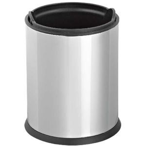 Корзина офисная хром, 5л