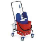 Тележка уборочная 1*25л с универсальным отжимом, ACG