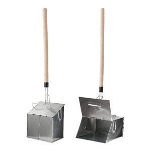 Совок-ловушка с крышкой, оцинковка