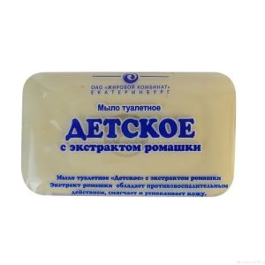 Мыло туалетное Детское 90г ЕЖК/80