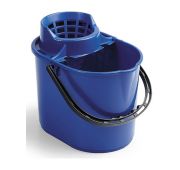 Ведро 12л с решёткой-отжимом для резьбовых мопов, ACG