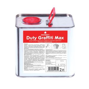 Duty Graffiti, средство для удаления граффити широкого действия.