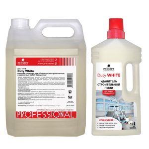Duty White, средство для удаления гипсовой пыли.