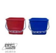 Ведро красное/синее